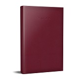 Agenda datata A5 2025 Herlitz Clasic bordo 352 file 9492820